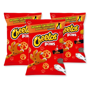 Cheetos łapki Chrupki o smaku ketchup 85g