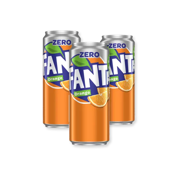 FANTA Zero Orange BEZ CUKRU 330ml