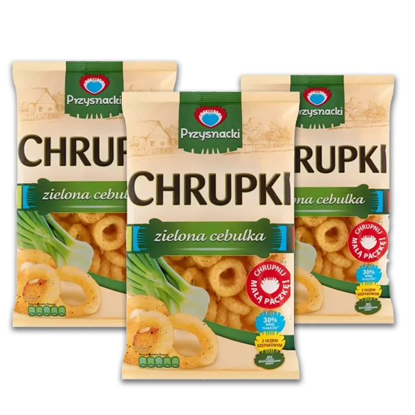 Przysnacki Chrupki zielona cebulka