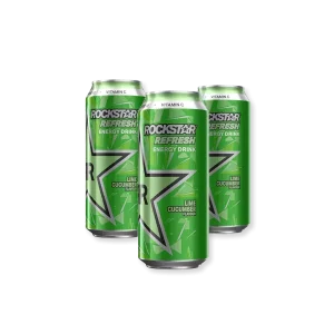 Rockstar Refresh gazowany napój energetyzujący o smaku limonki bez cukru 500ml