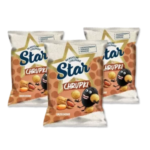 star chrupki kukurydziane orzechowe 125g